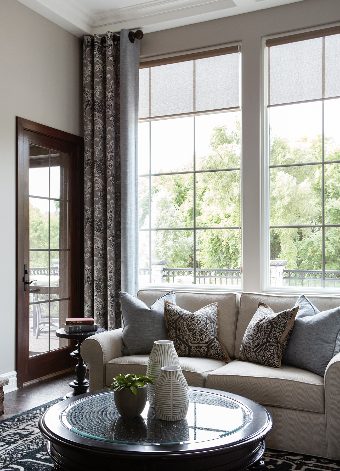 Fresh Look at How To Dress Two Story Windows