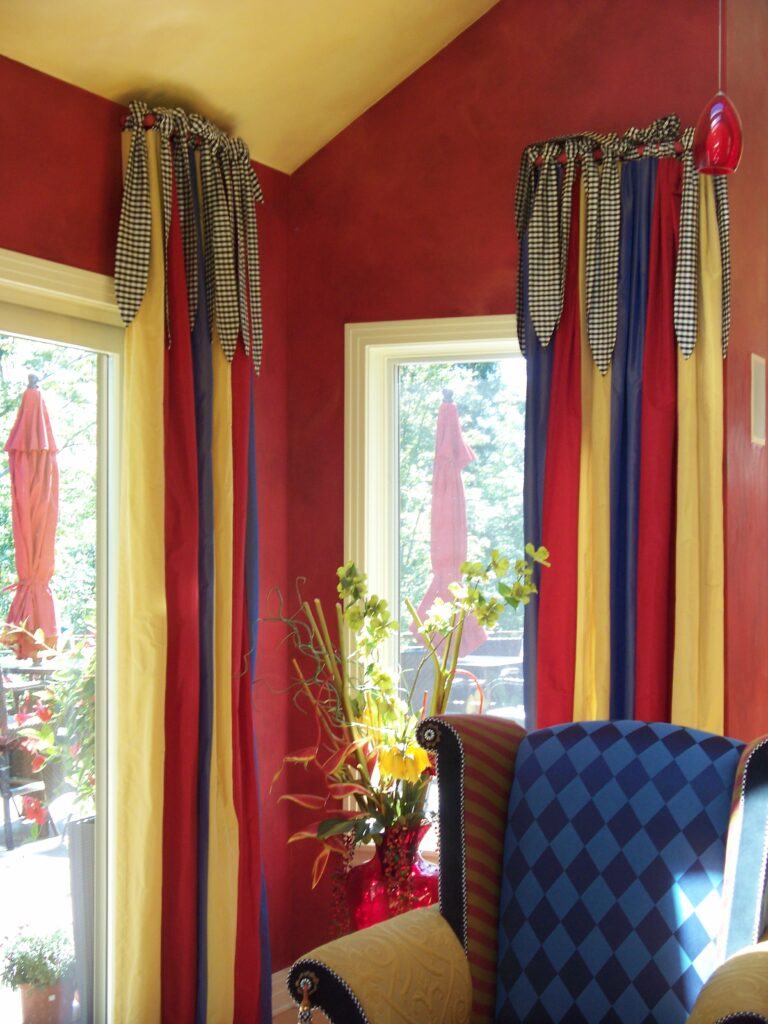 Striped Window Treatments