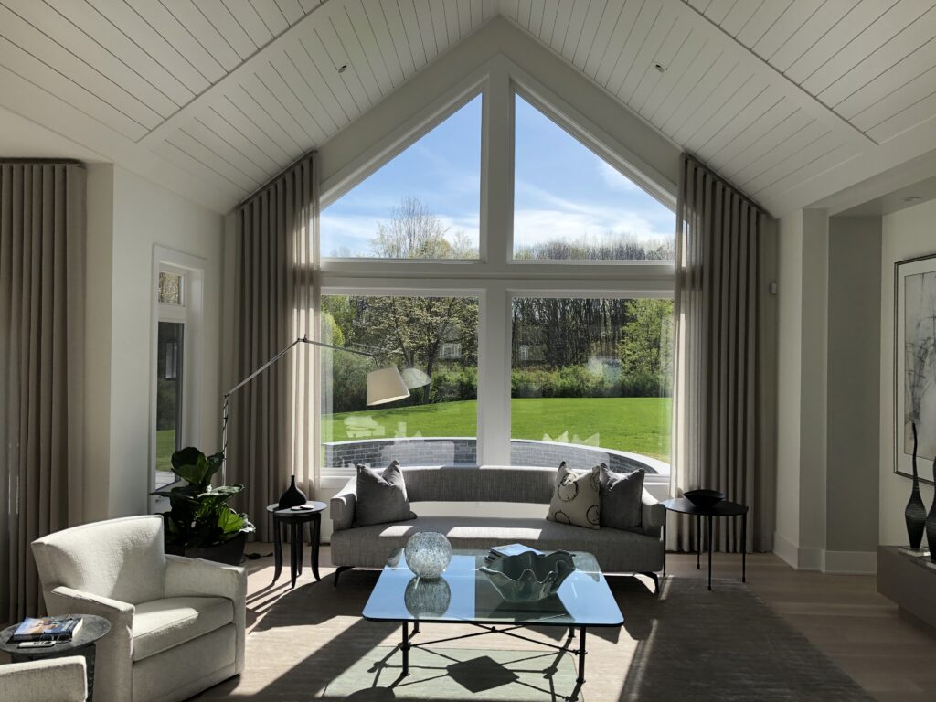 Angled ceilings require custom solutions