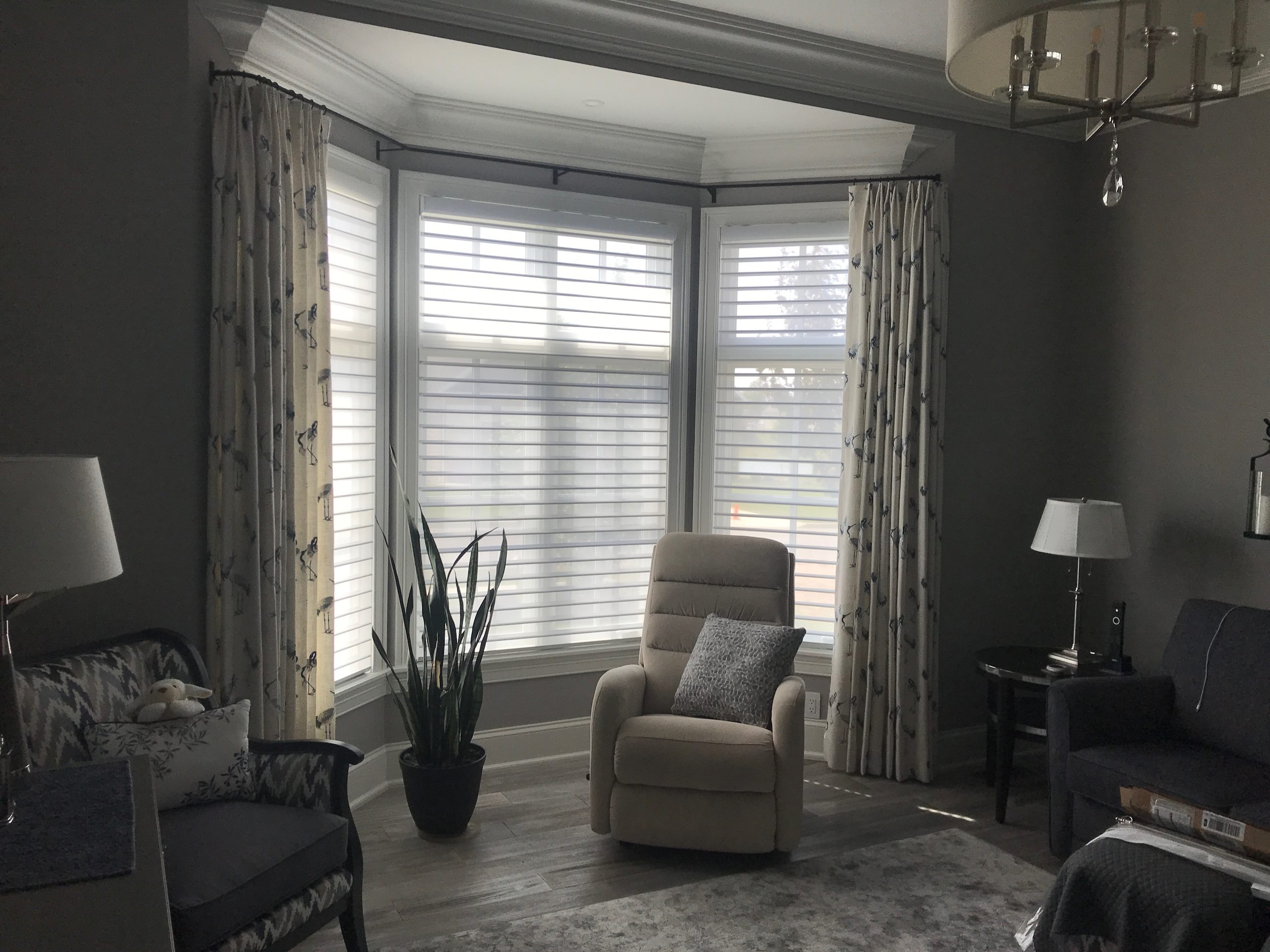 Motorized shades